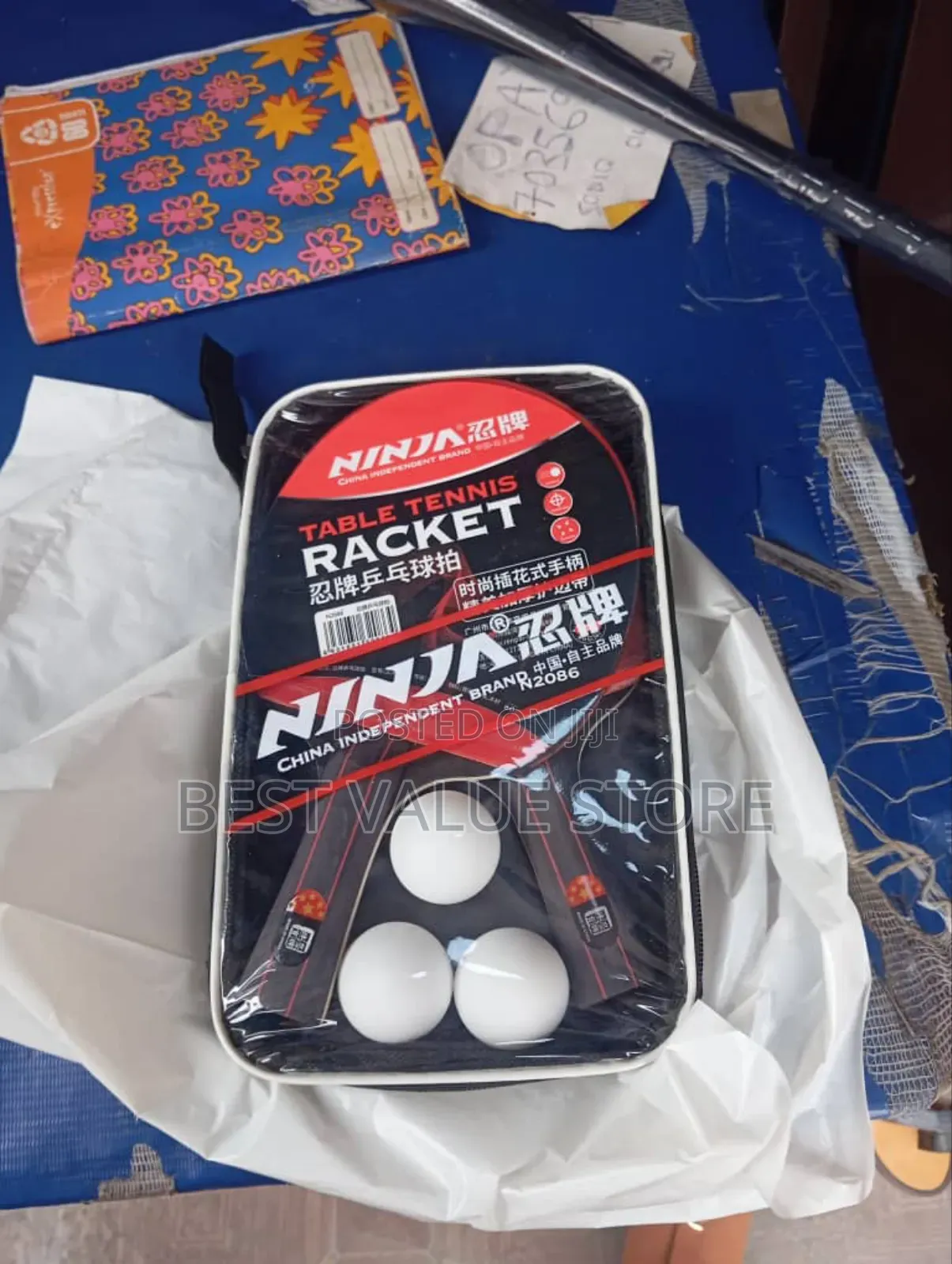 Ninja Tennis Racket With Balls