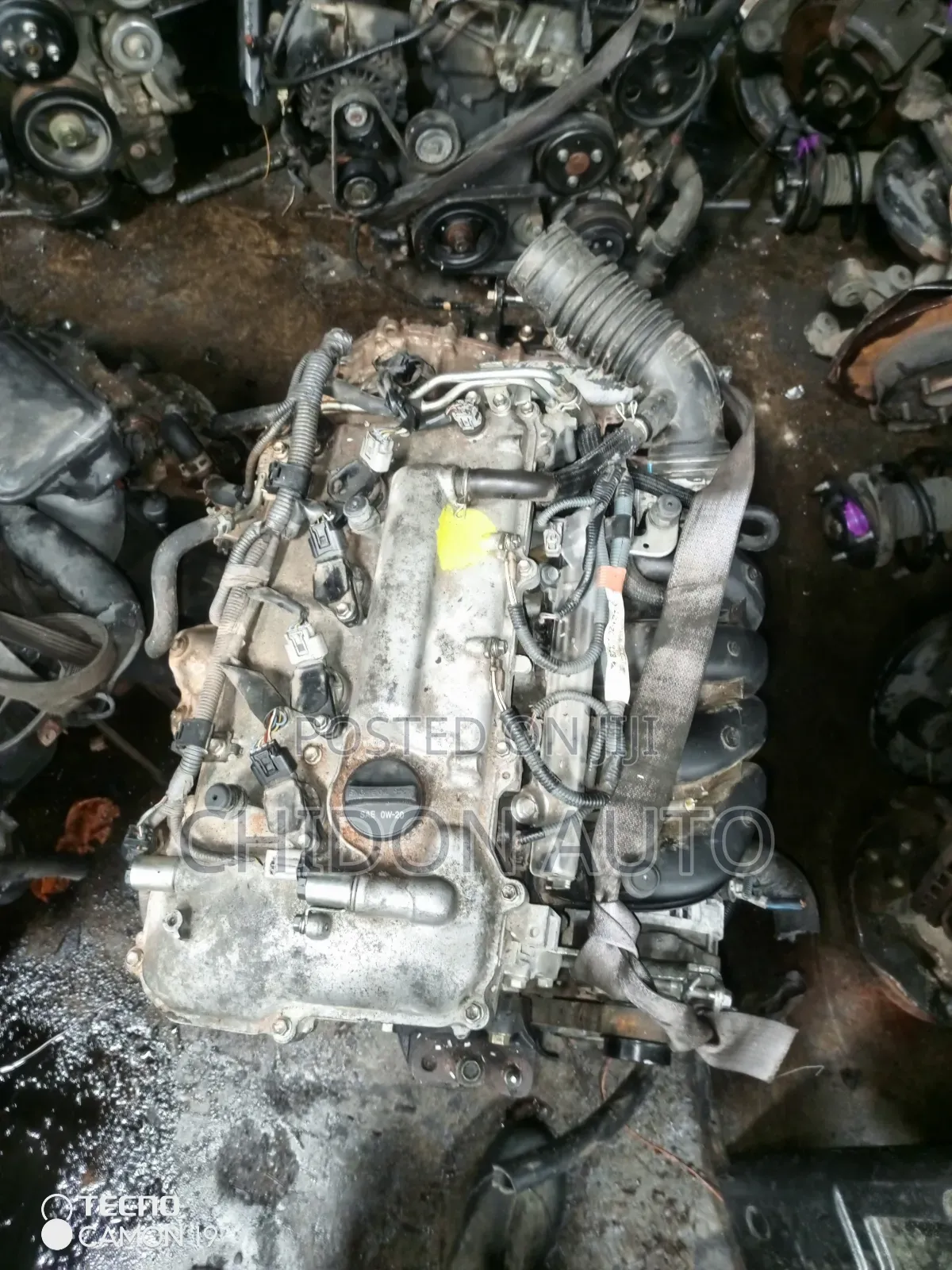 Toyota Corolla 08 Engine