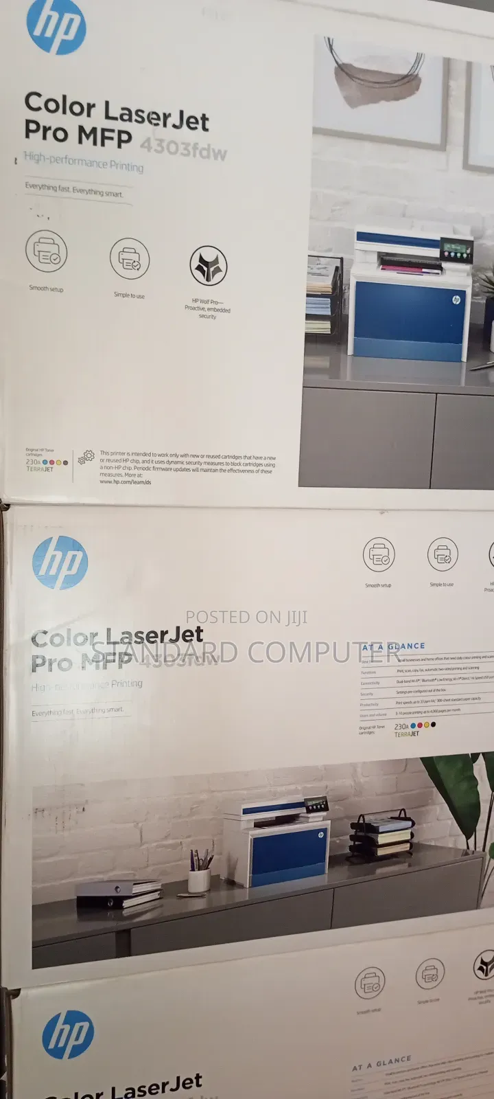 Hp Printer Color Laserjet Pro MFP 4303fdw