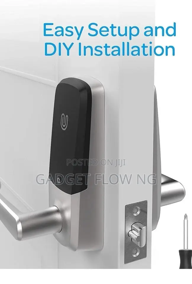 Touchscreen Fingerprint Bluetooth Keyless Entry Door Lock