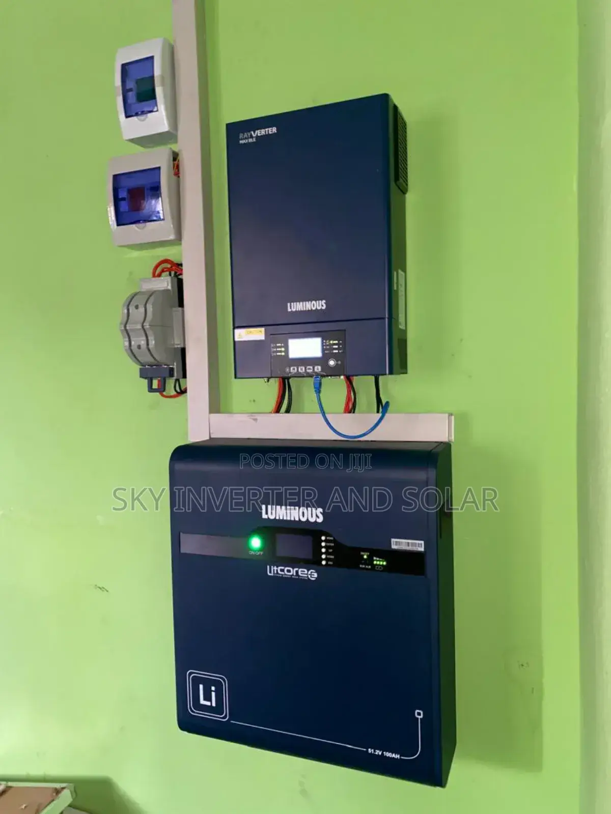 5kw Luminous Lithium Ion Battery