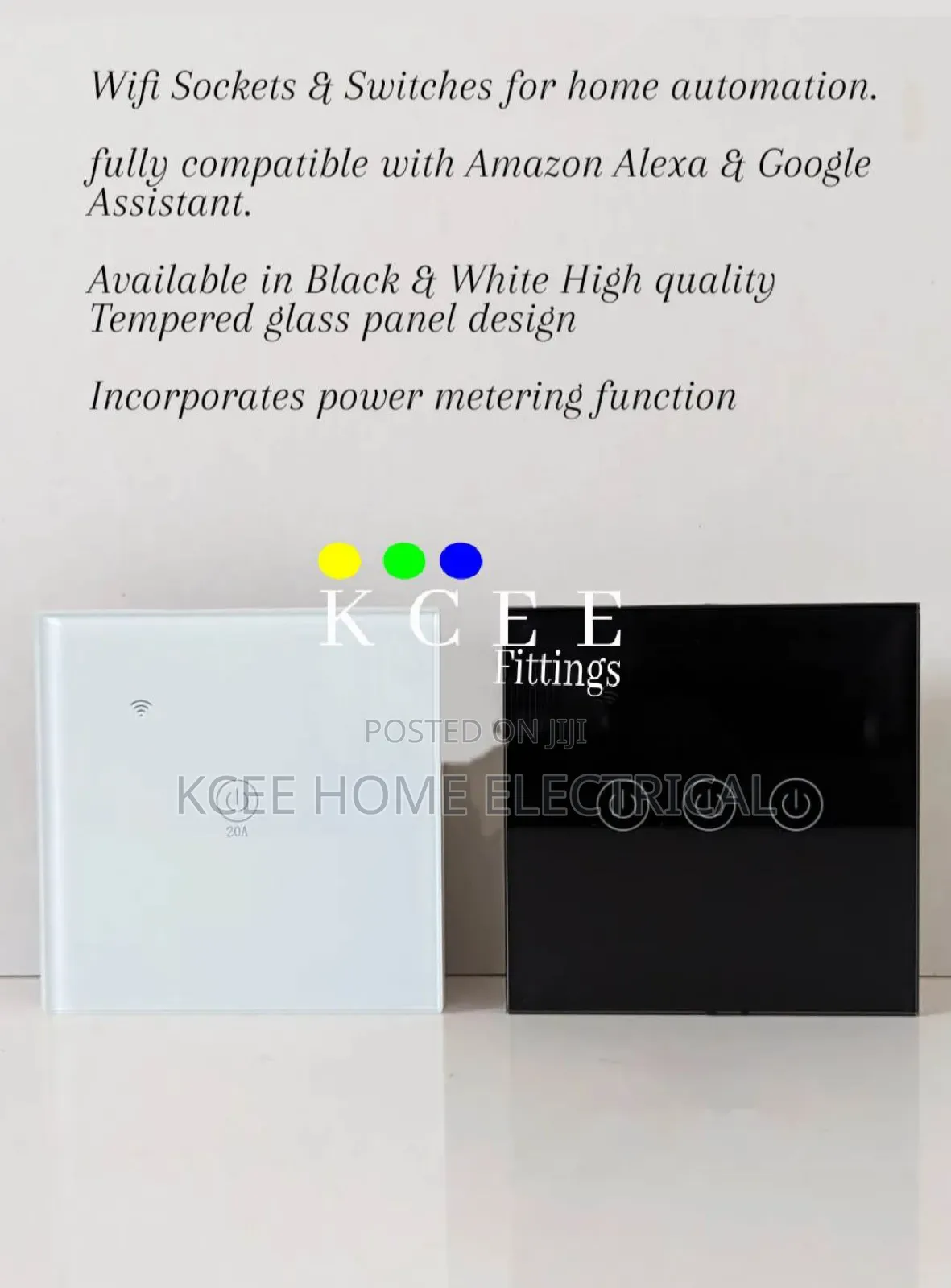 Wi - Fi Smart Light 1 Gang Switch