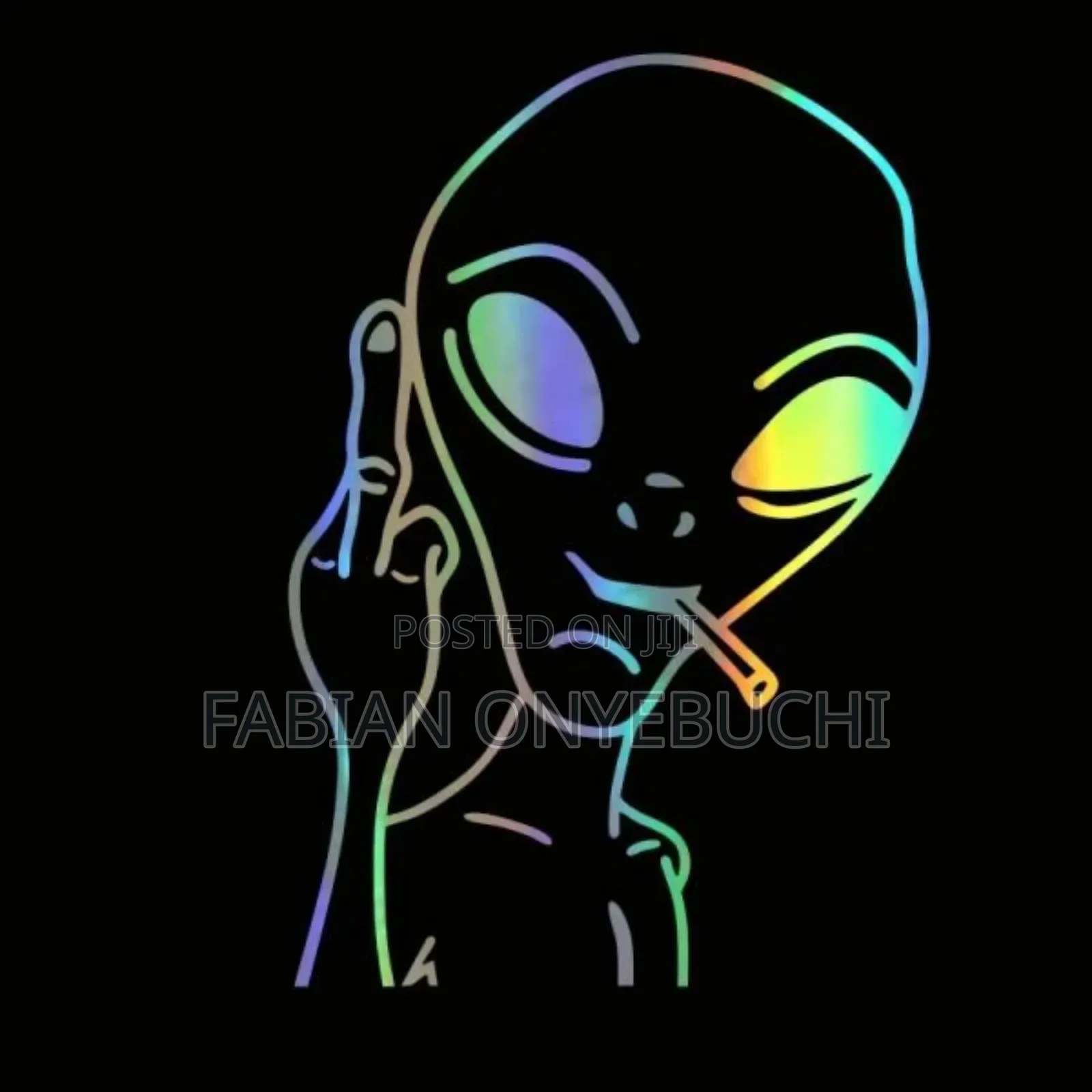 Skull Smoker Sticker