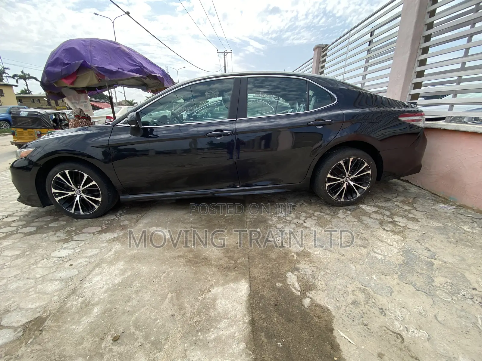 Toyota Camry SE (2.5L 4cyl 8A) 2019 Black