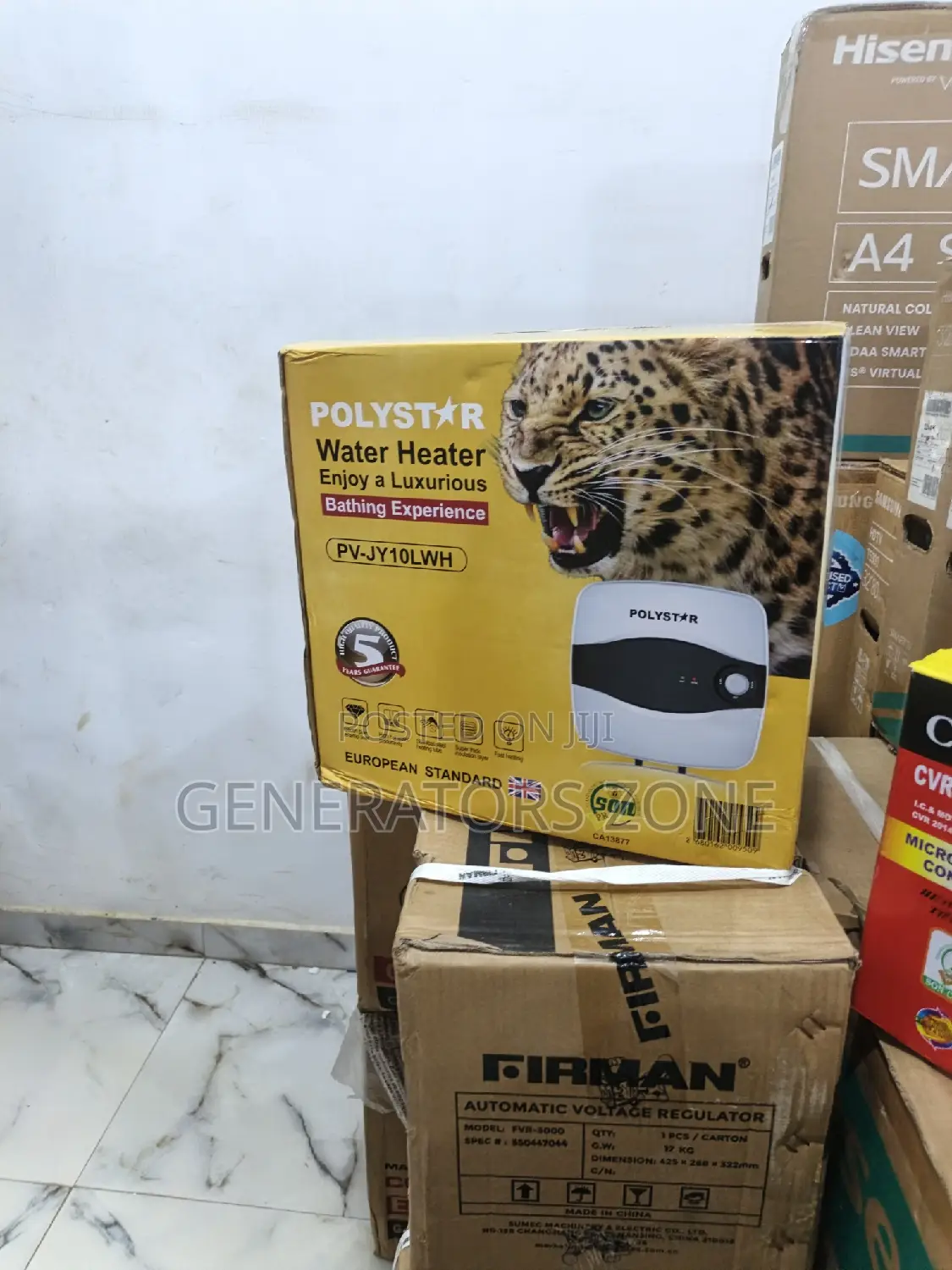 Budget-Friendly Polystar 10l Water Heater Pv-Jy10lwh