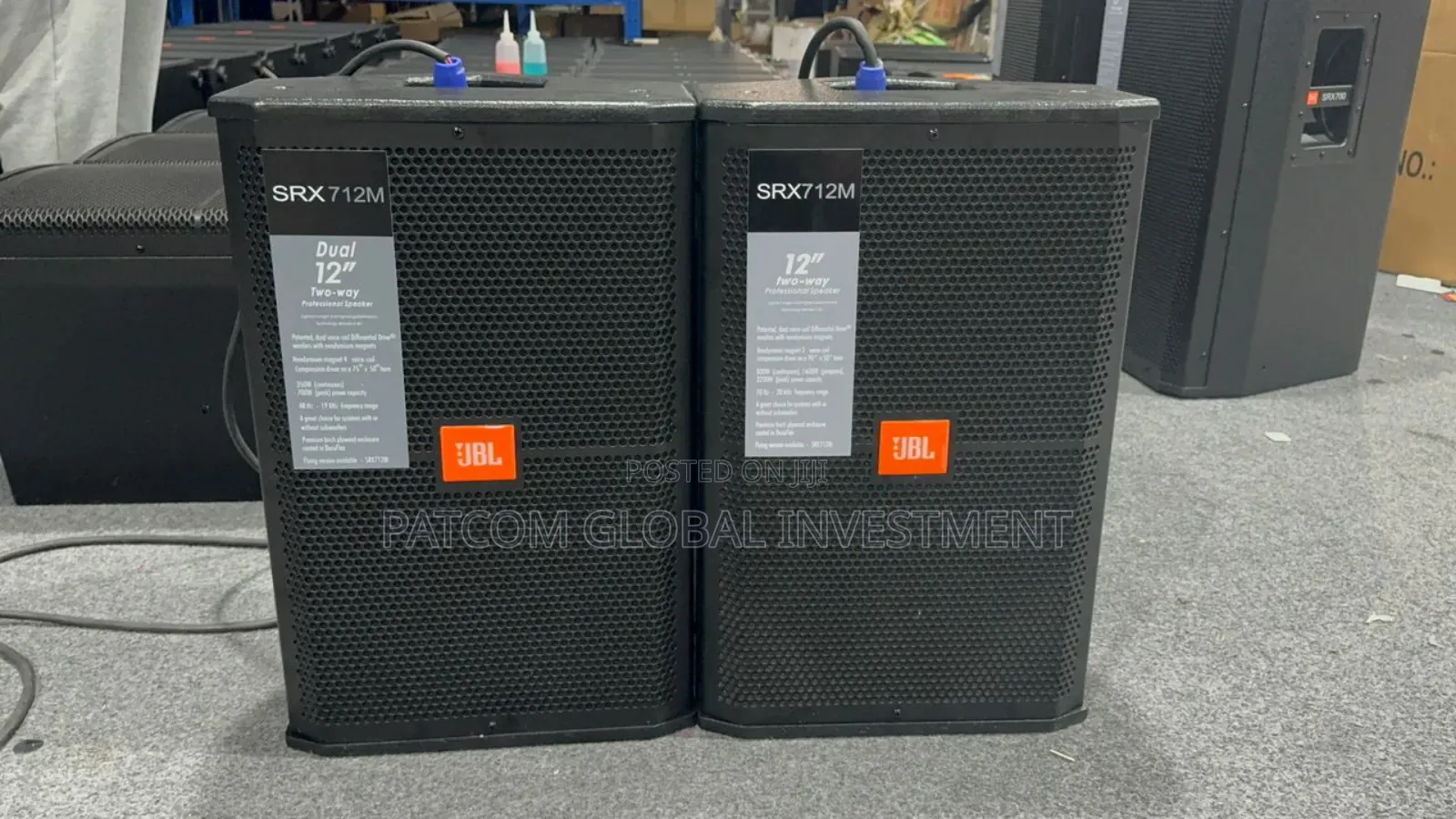 JBL Feedback Monitor Speaker Srx712m