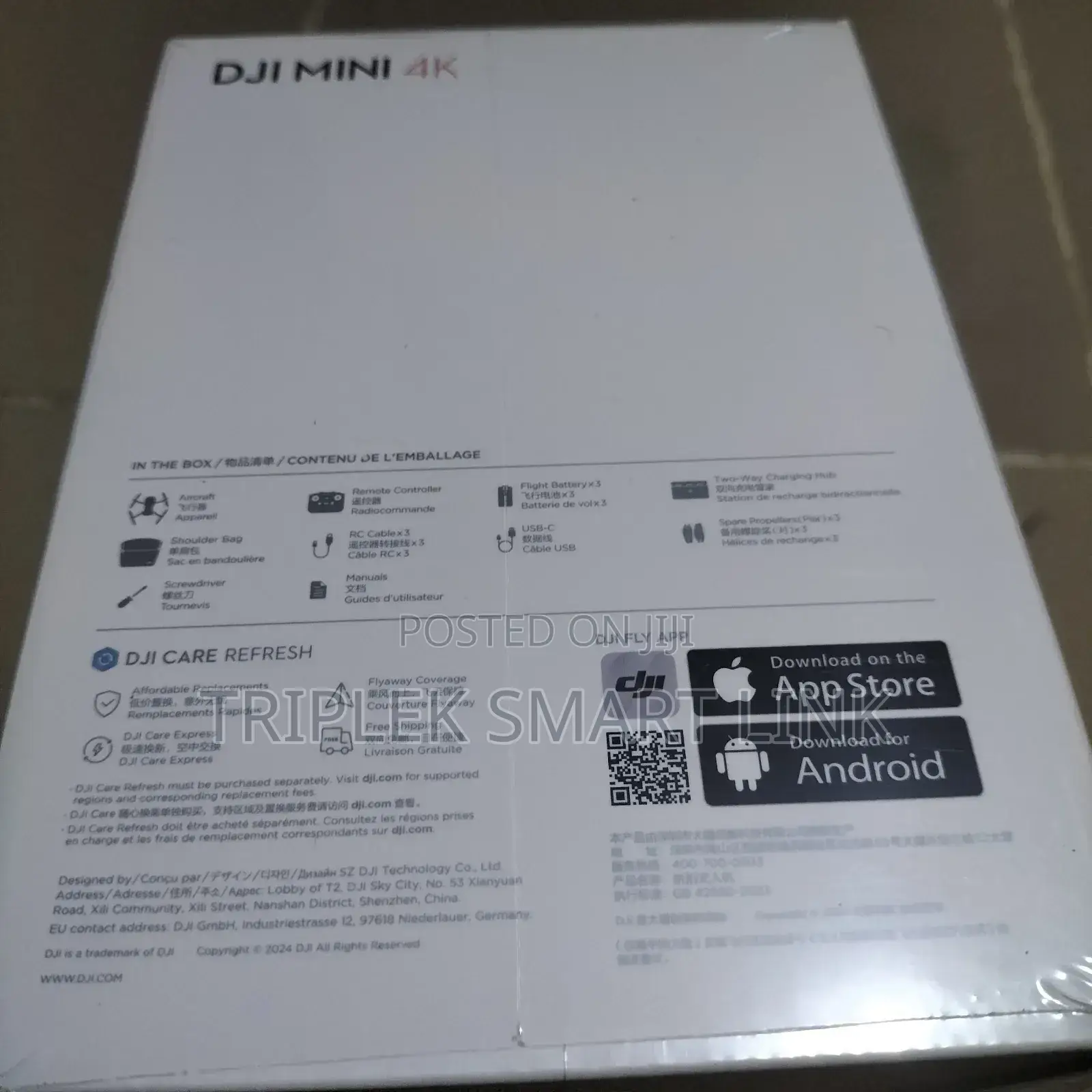 Dji Mini Fly Combo With 3batteries and Complete Accessories
