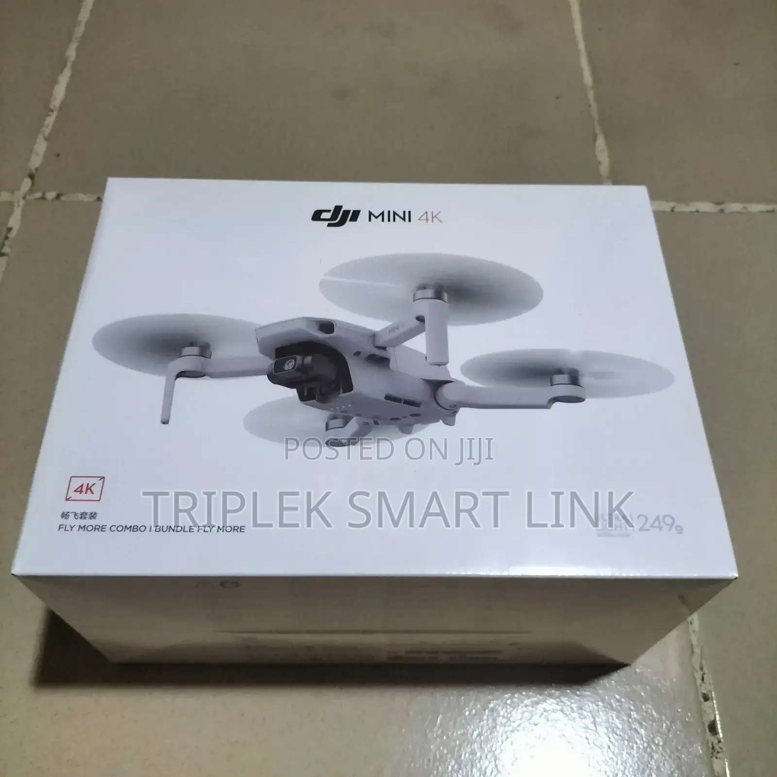 Dji Mini Fly Combo With 3batteries and Complete Accessories