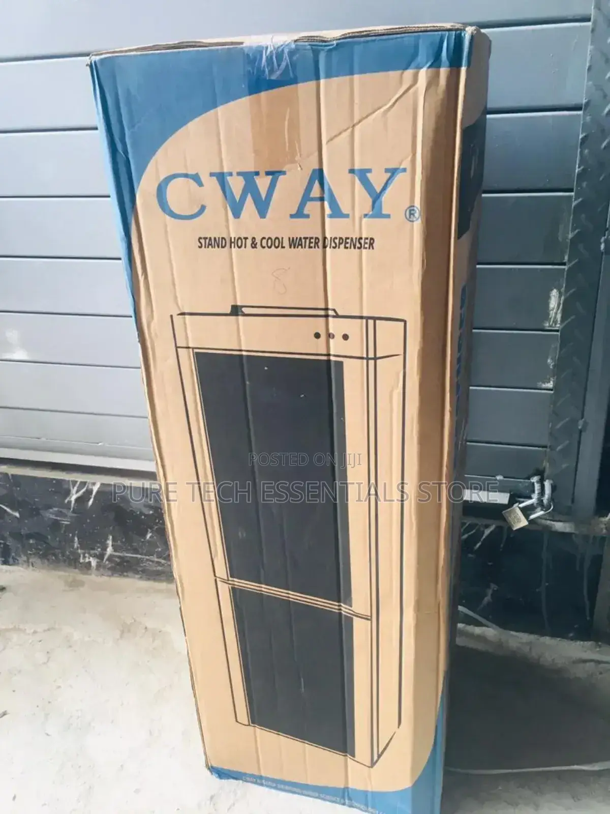 Cway Hot and Cold Water Dispenser With Freezer and Fridge