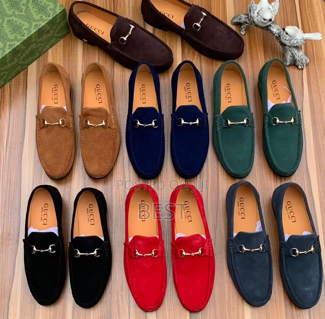 Original Sued Classy Luxury Shoe Gucci Collections