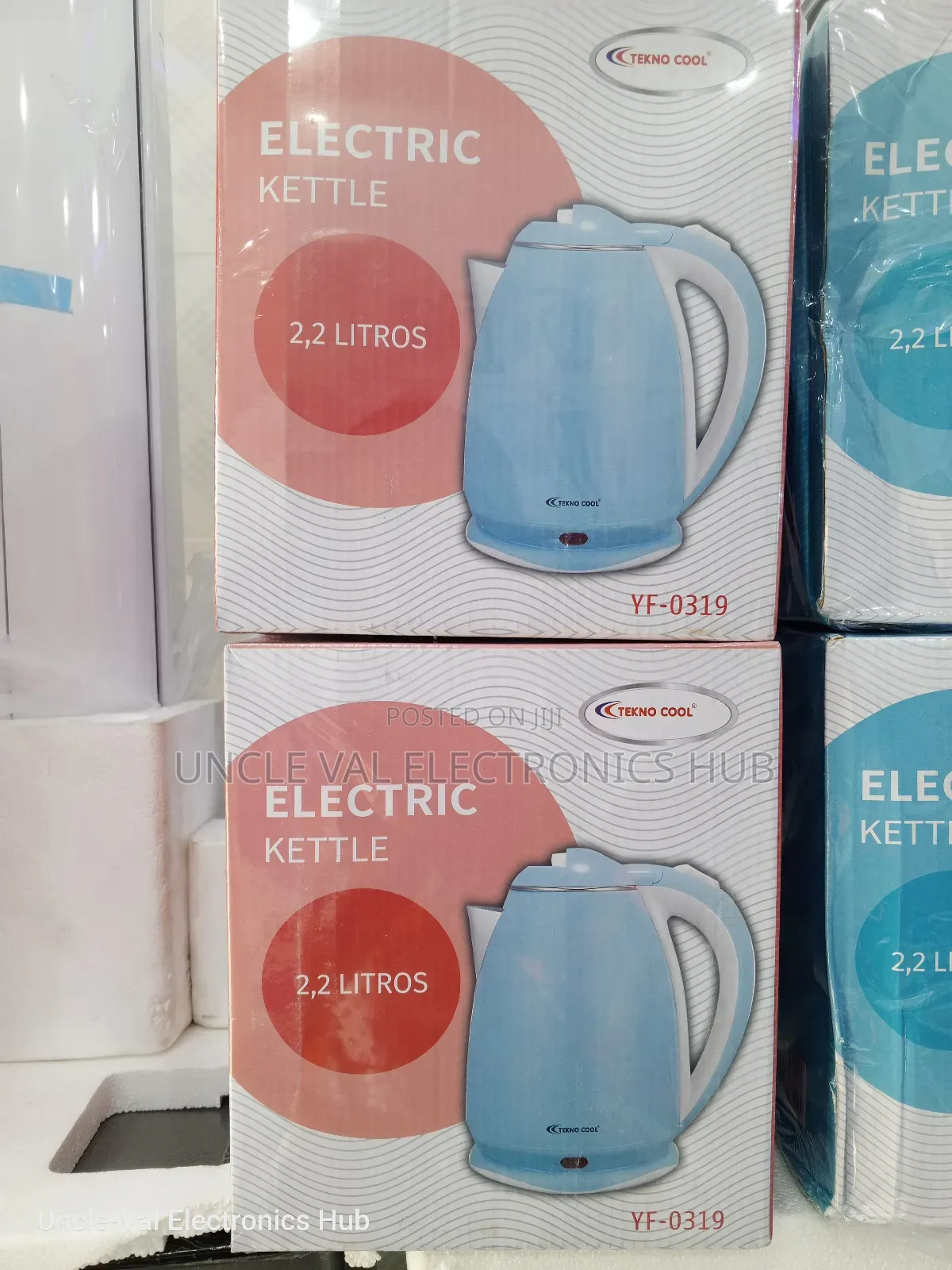 Teknocool Electric Kettle (Pink)
