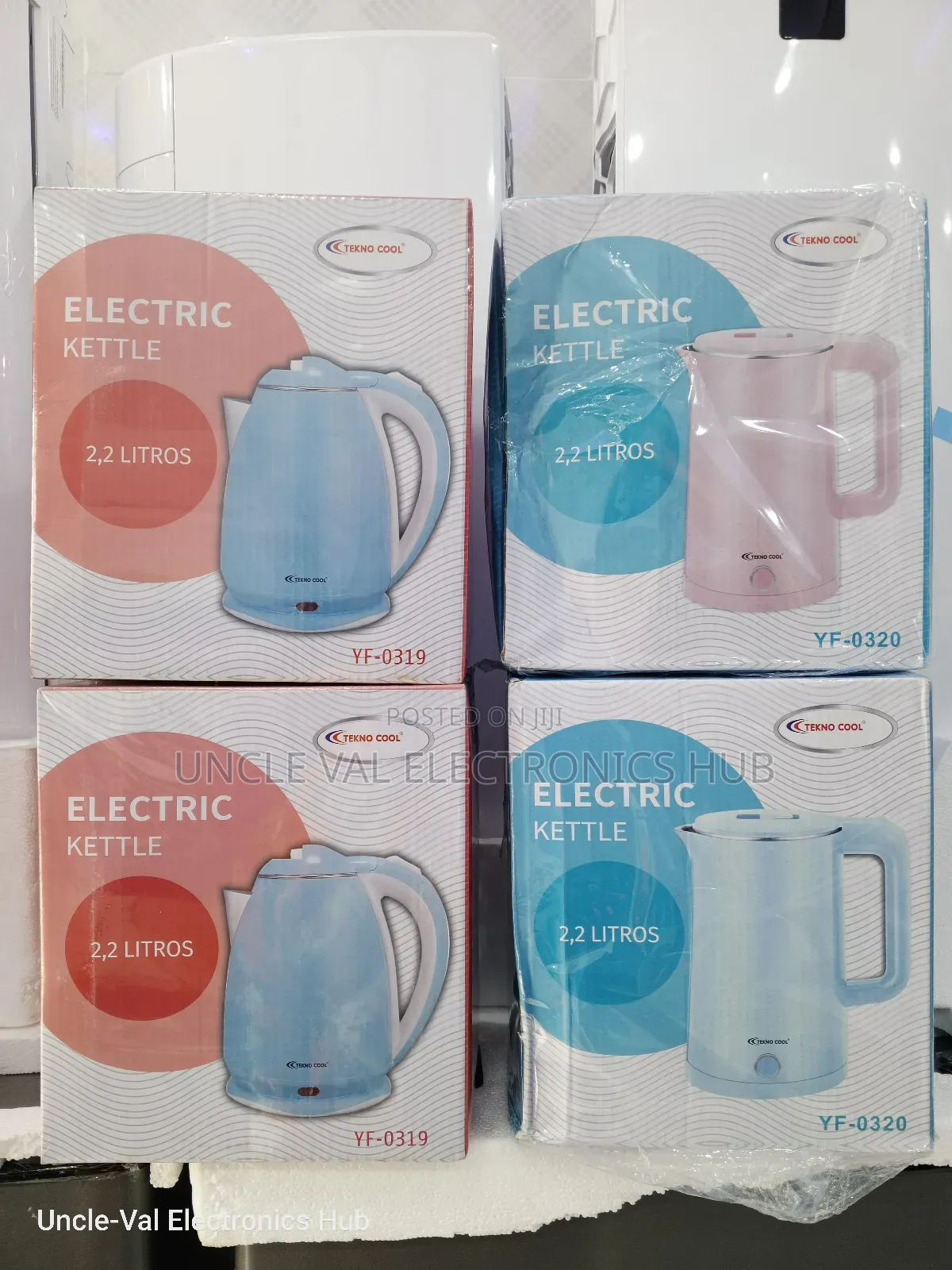 Teknocool Electric Kettle (Pink)