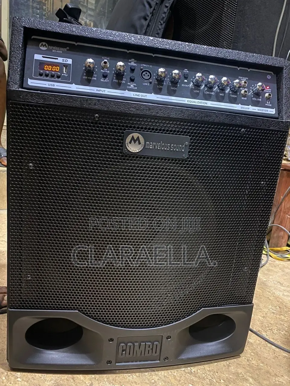 Marvelous Sound" Branded Bass Combo Amplifier