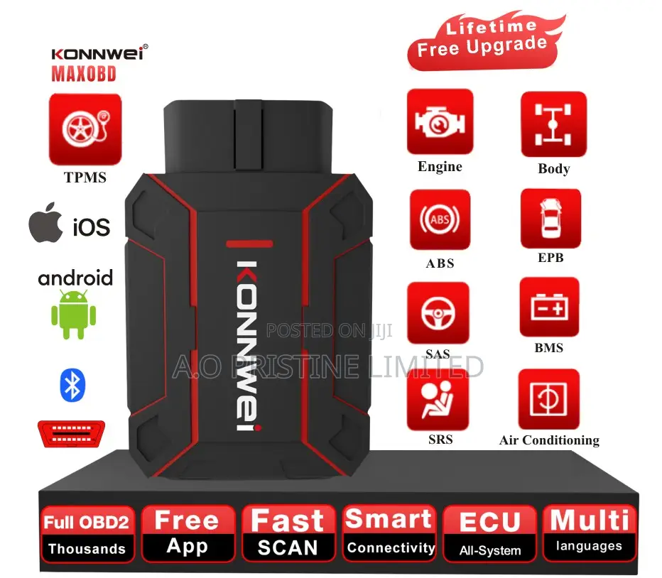 Konnwei Max Obd Professional Car Scanner