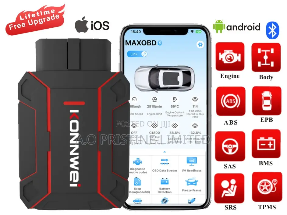 Konnwei Max Obd Professional Car Scanner
