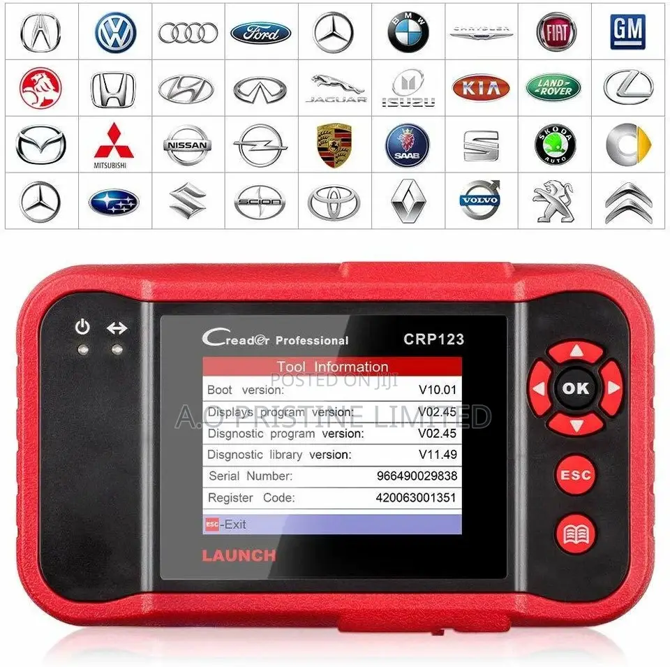 Launch Creader 123 Professional Car Scanner
