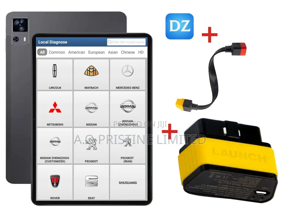 Launch Easydiag for Diagzone Pro With Android Tablet
