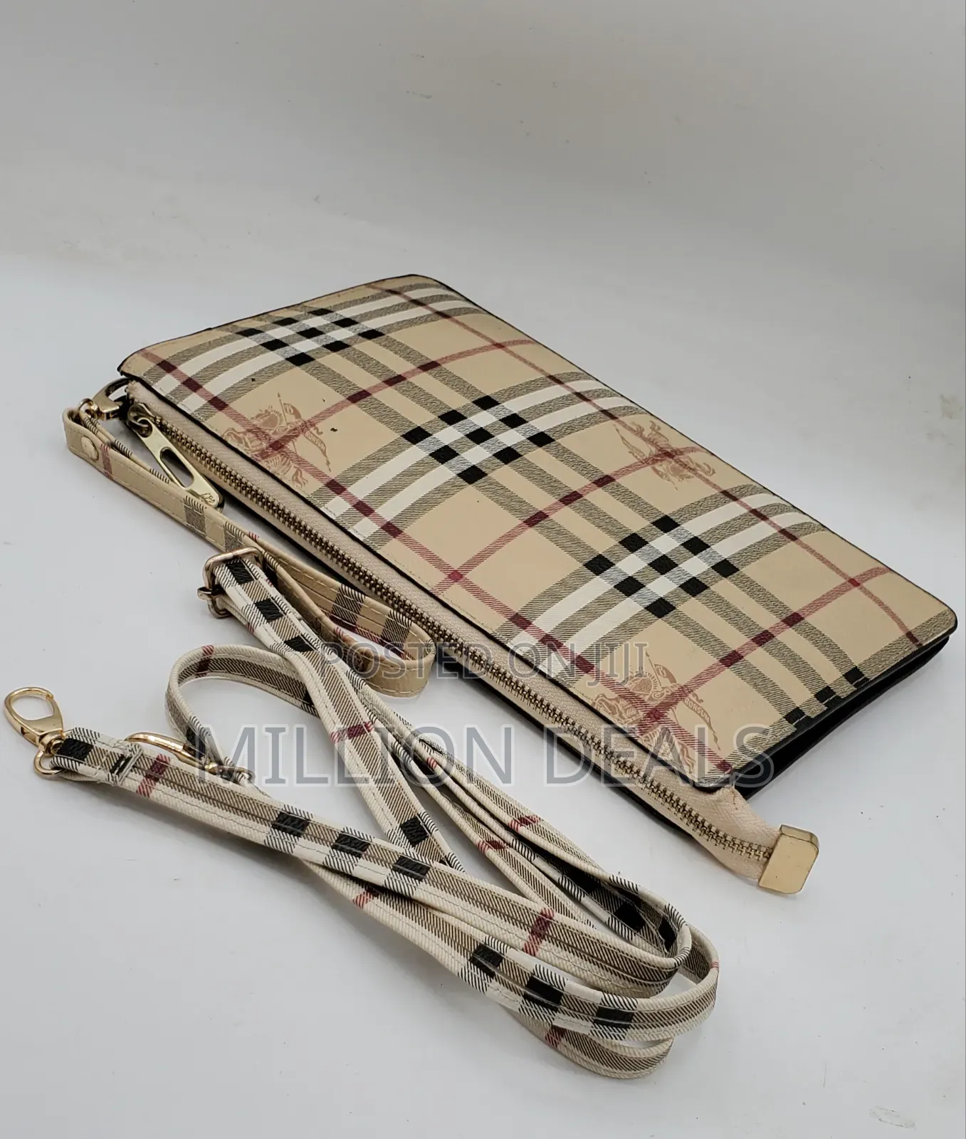 Stylish Classic Leather Men’S Luxury Wristlet Bag