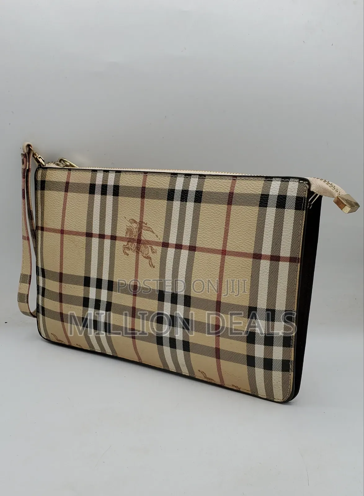 Stylish Classic Leather Men’S Luxury Wristlet Bag