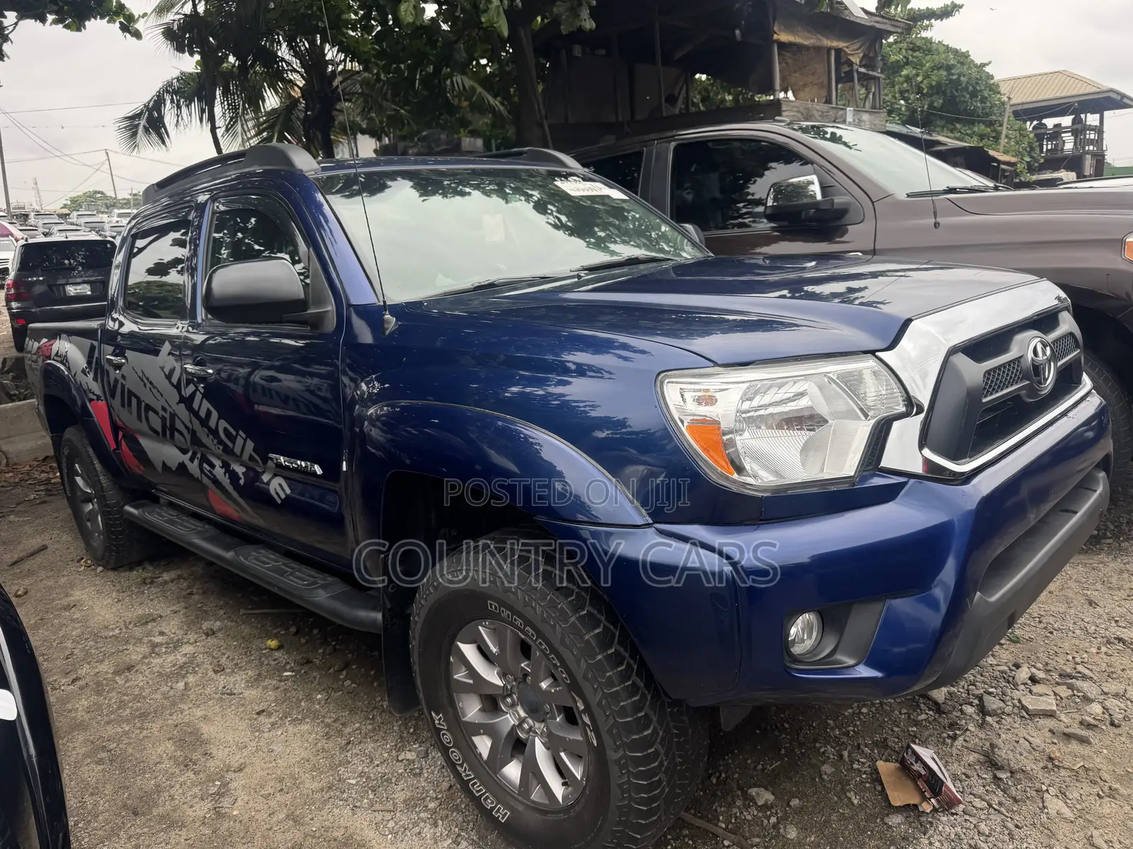 Toyota Tacoma V6 4dr Double Cab 4WD 6.1 ft. SB (4.0L 6cyl 5A) 2014 Blue