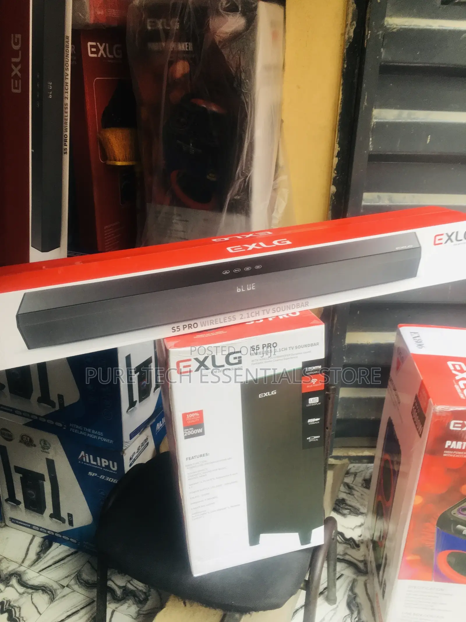 New Exlg 2000watt Soundbar System