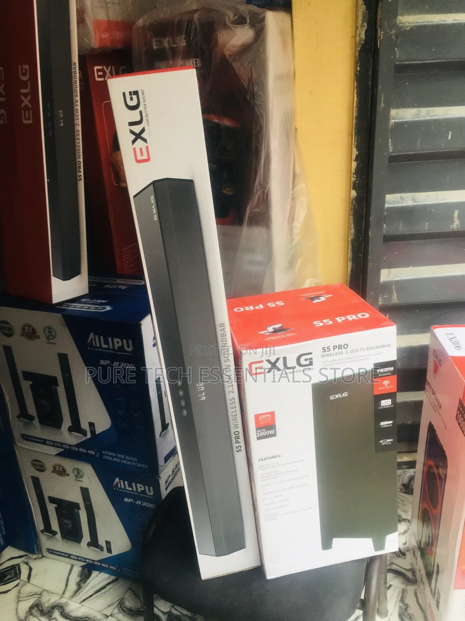 New Exlg 2000watt Soundbar System