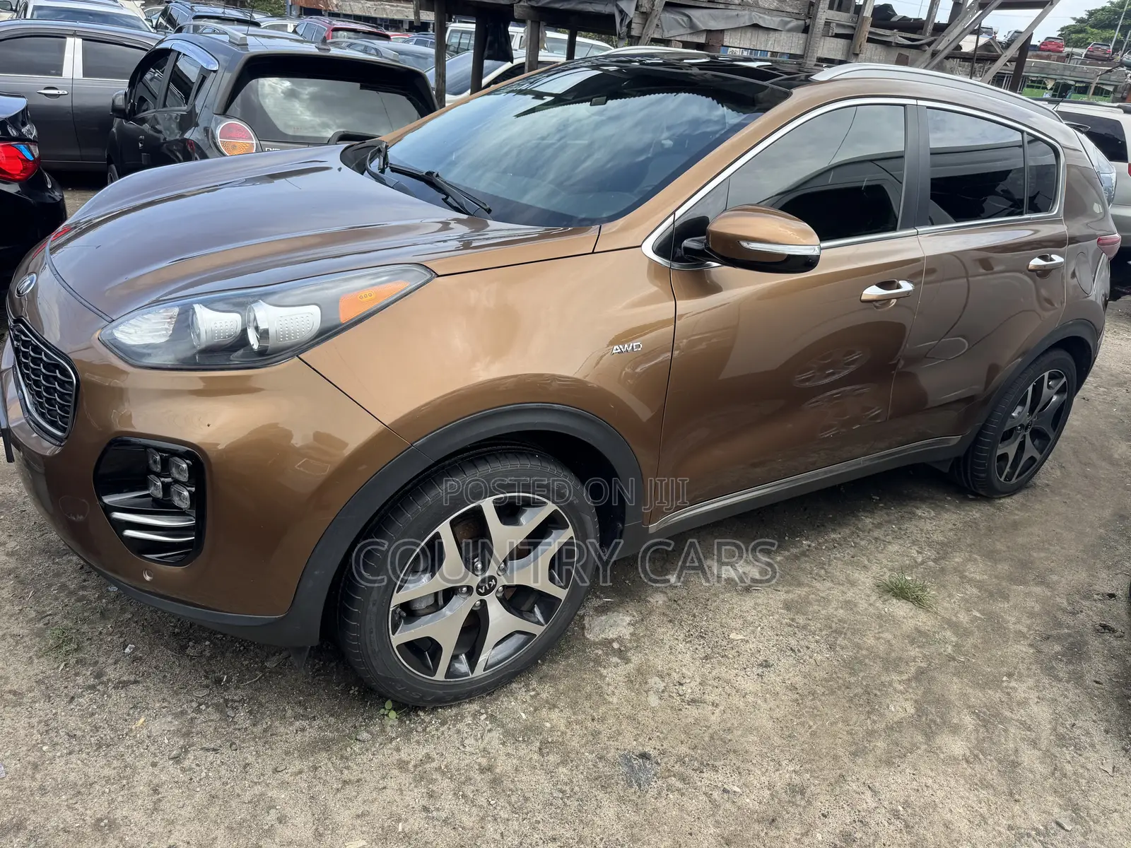 Kia Sportage SX Turbo AWD 2018 Gold