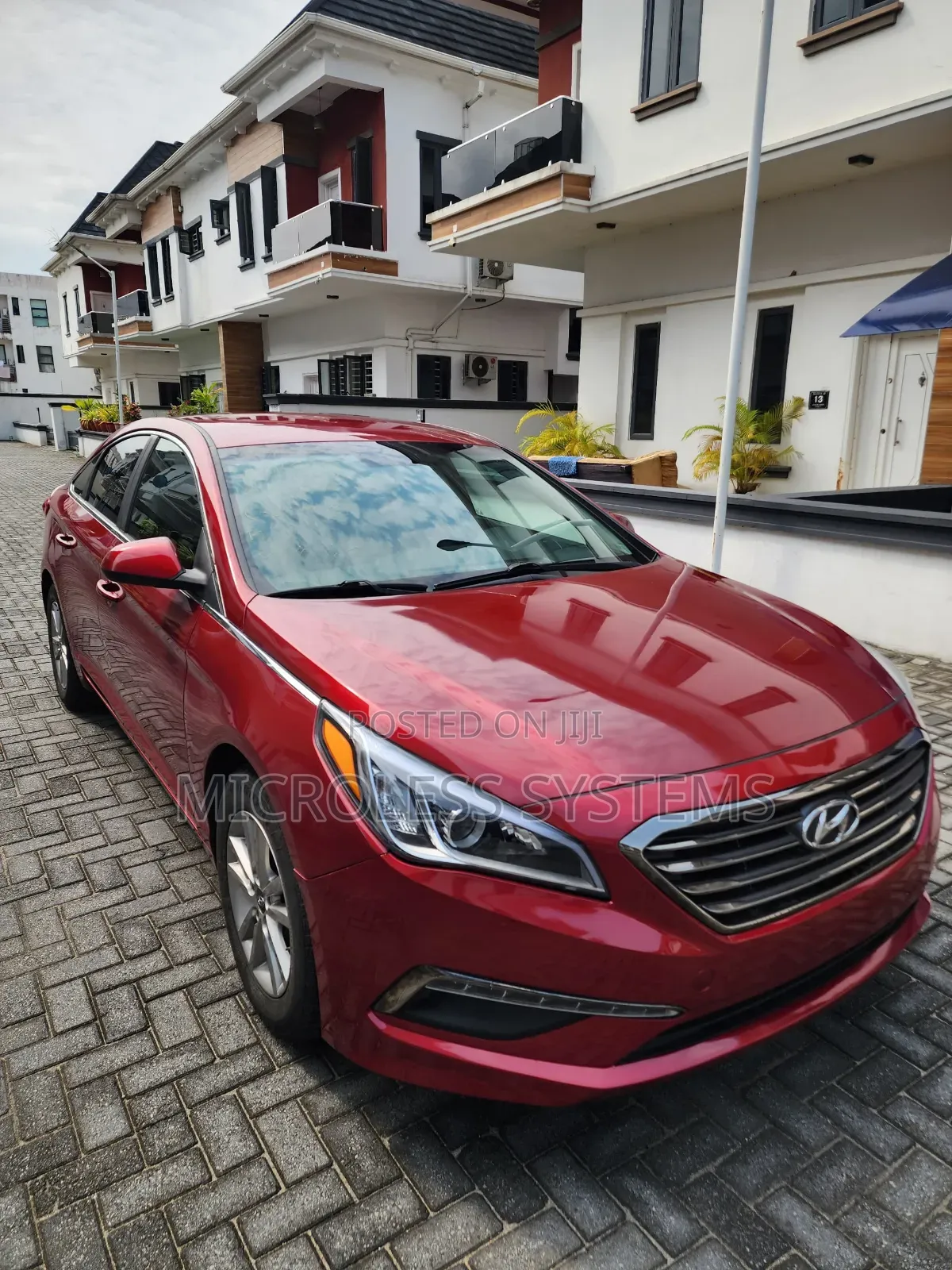Hyundai Sonata 2016 Red