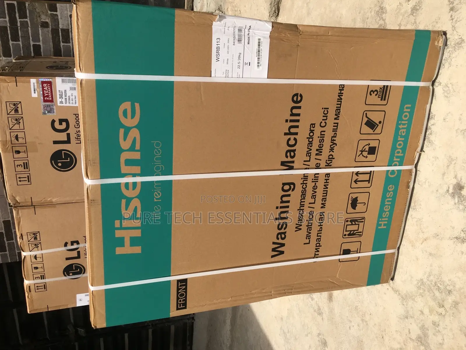 New Hisense 11kg Top Load Manual Washing Machine