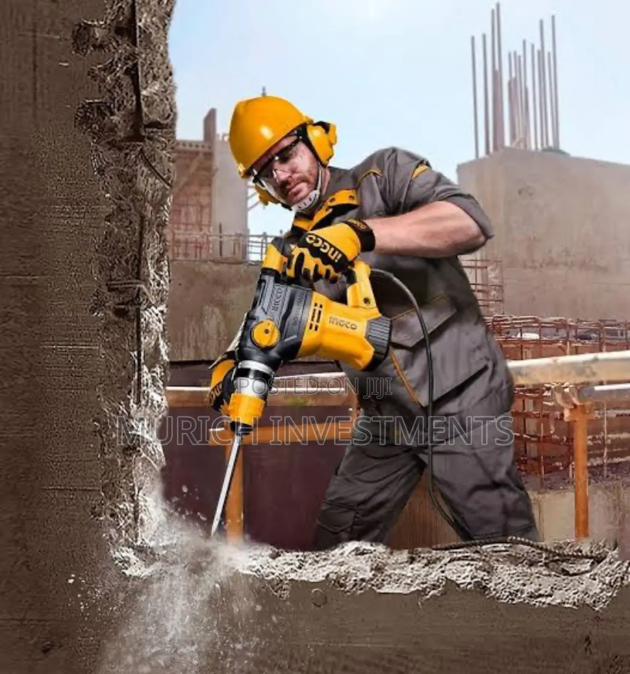 Ingco Rotary Hammer 1500w 32mm Rh150038