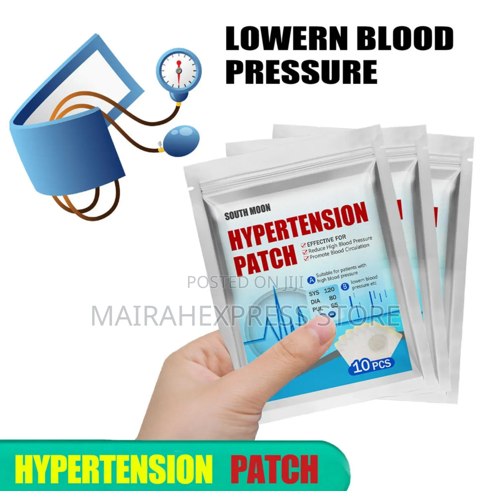 10pcs Hypertension Patches