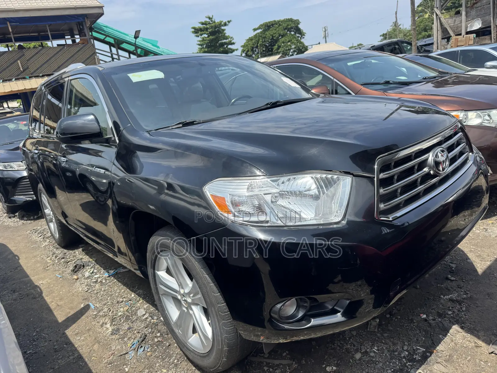 Toyota Highlander Limited 2010 Black
