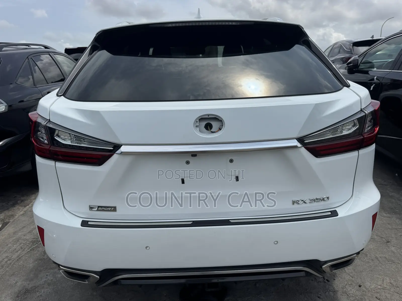 Lexus RX 350 F Sport AWD 2017 White