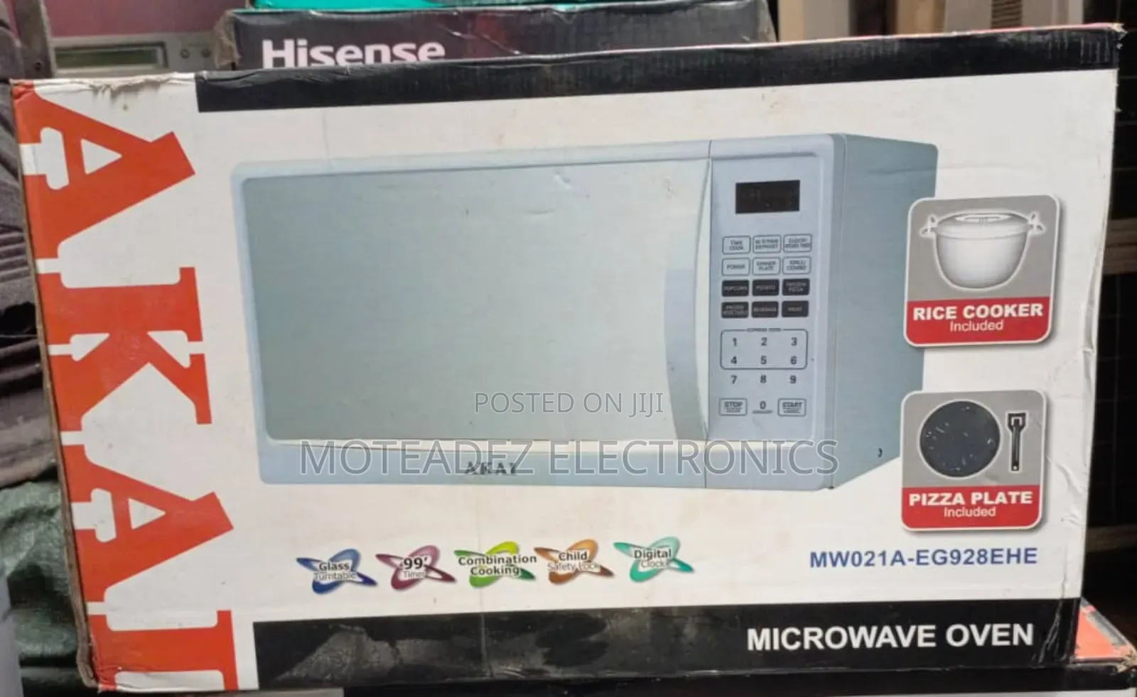 Akai 28l Convectional Multipurpose Microwave Oven With Grill