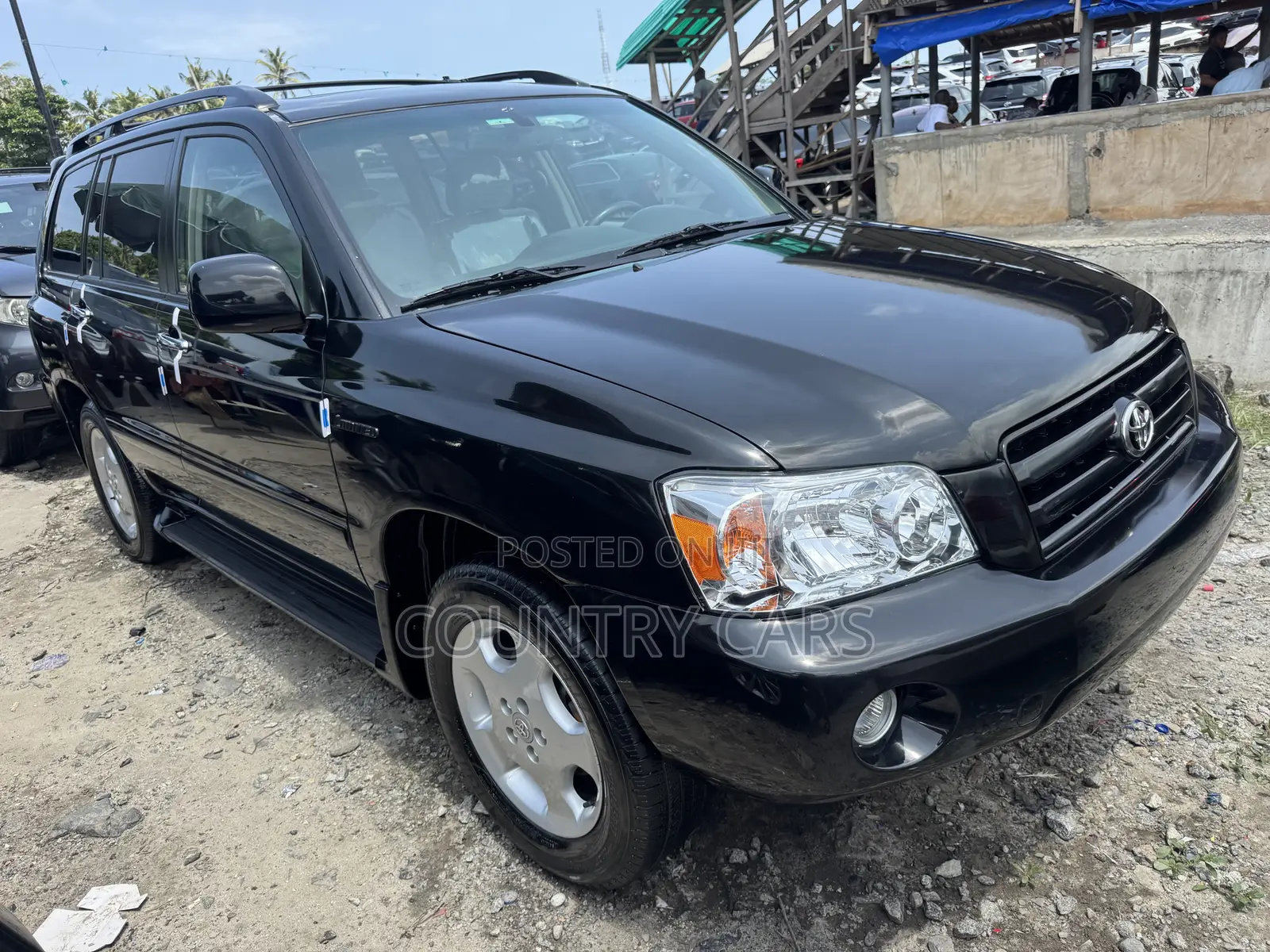 Toyota Highlander Limited V6 2005 Black