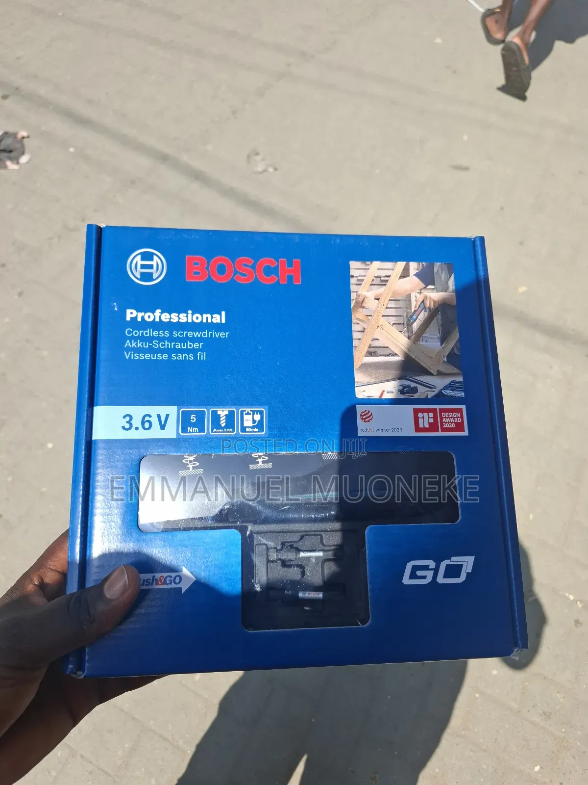 Original Bosch Go Srew Electric Screwdriver