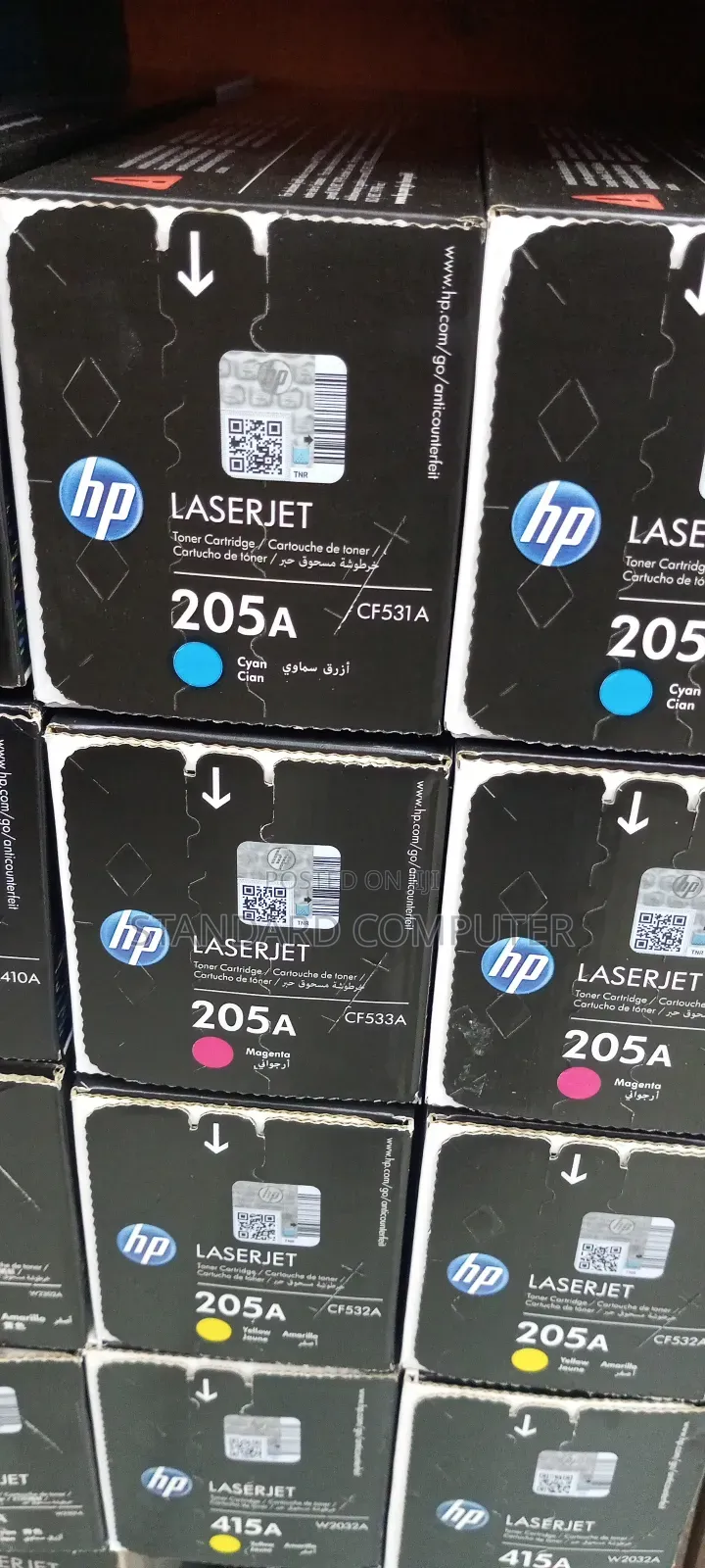Hp Toner Cartridge 205a Colors