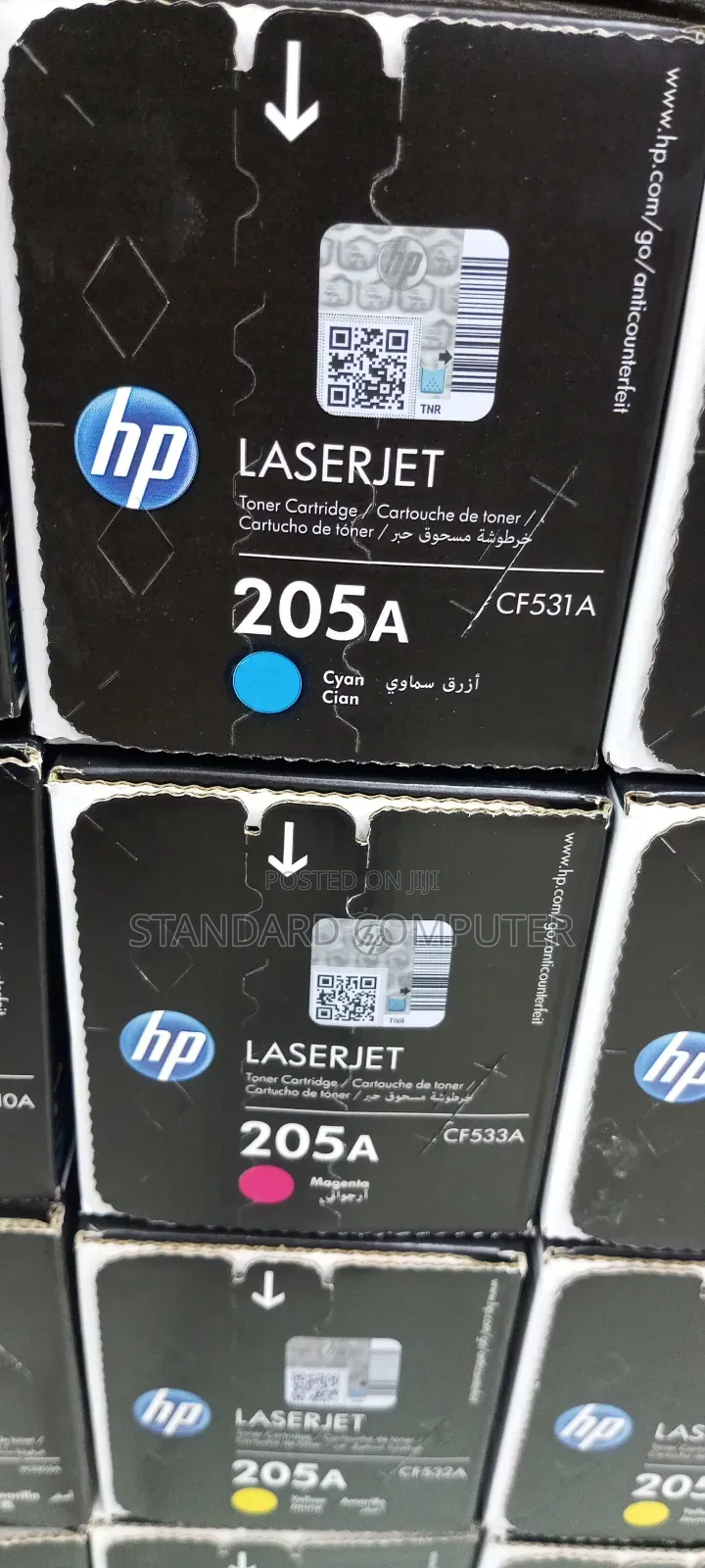 Hp Toner Cartridge 205a Colors