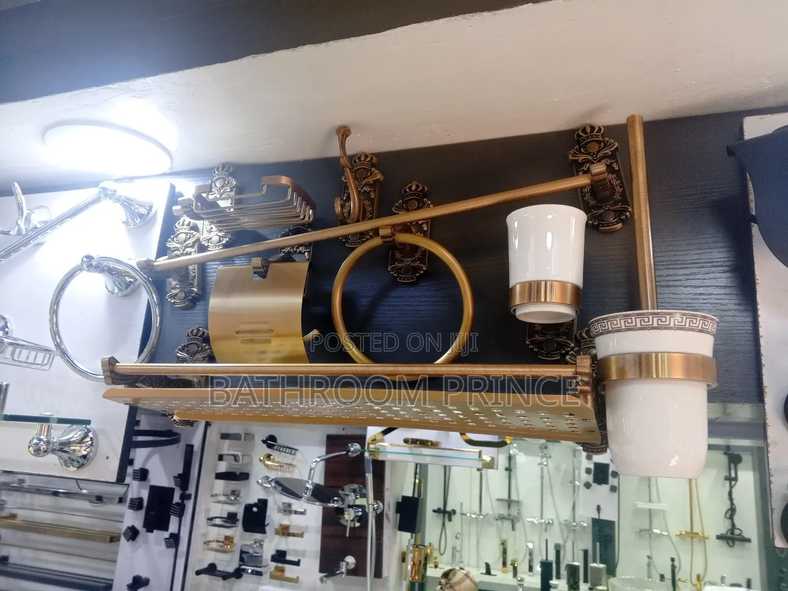 Luxury Gold Bathroom Accessories
