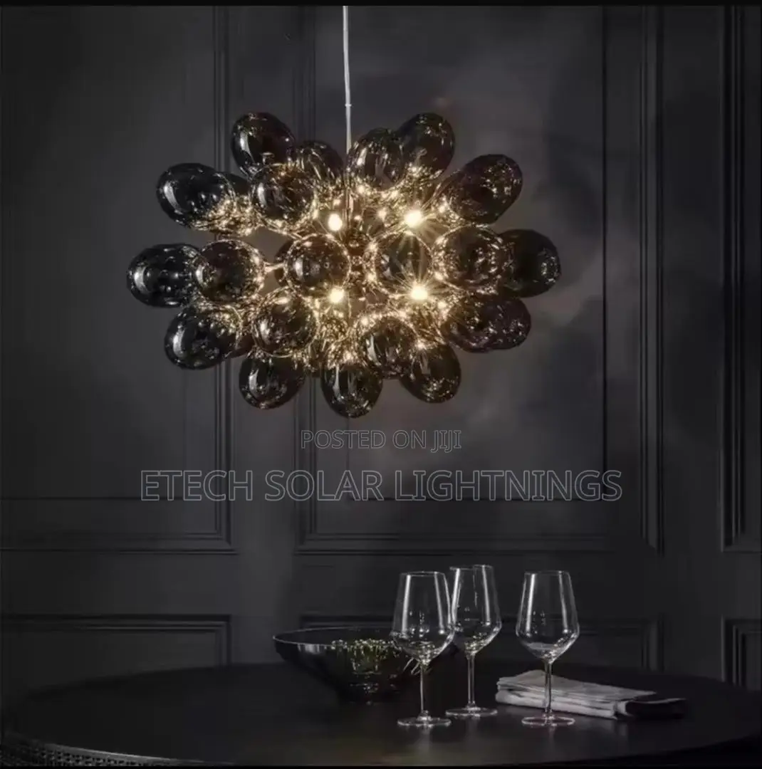Nordic Balloon Bubble Grape Glass Pendant Chandelier Light
