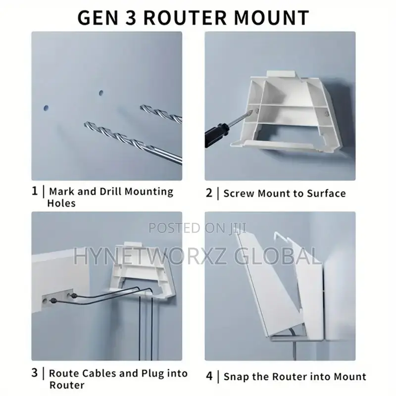 Starlink Gen 3 2-in-1 Router and Power Pack Mounting Kit