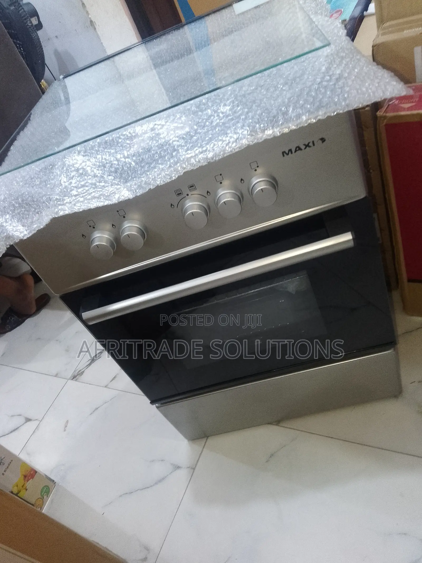 Maxi 4 Burner Gas Cooker – Easy Ignition Fast Cooking