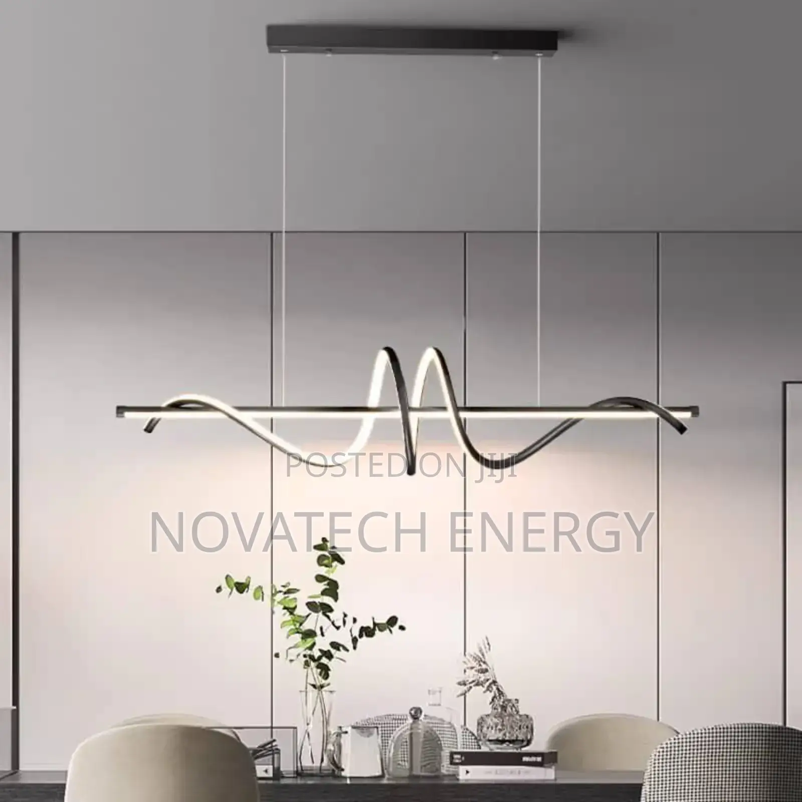 Black Dropping New Design Pendant Light, Led