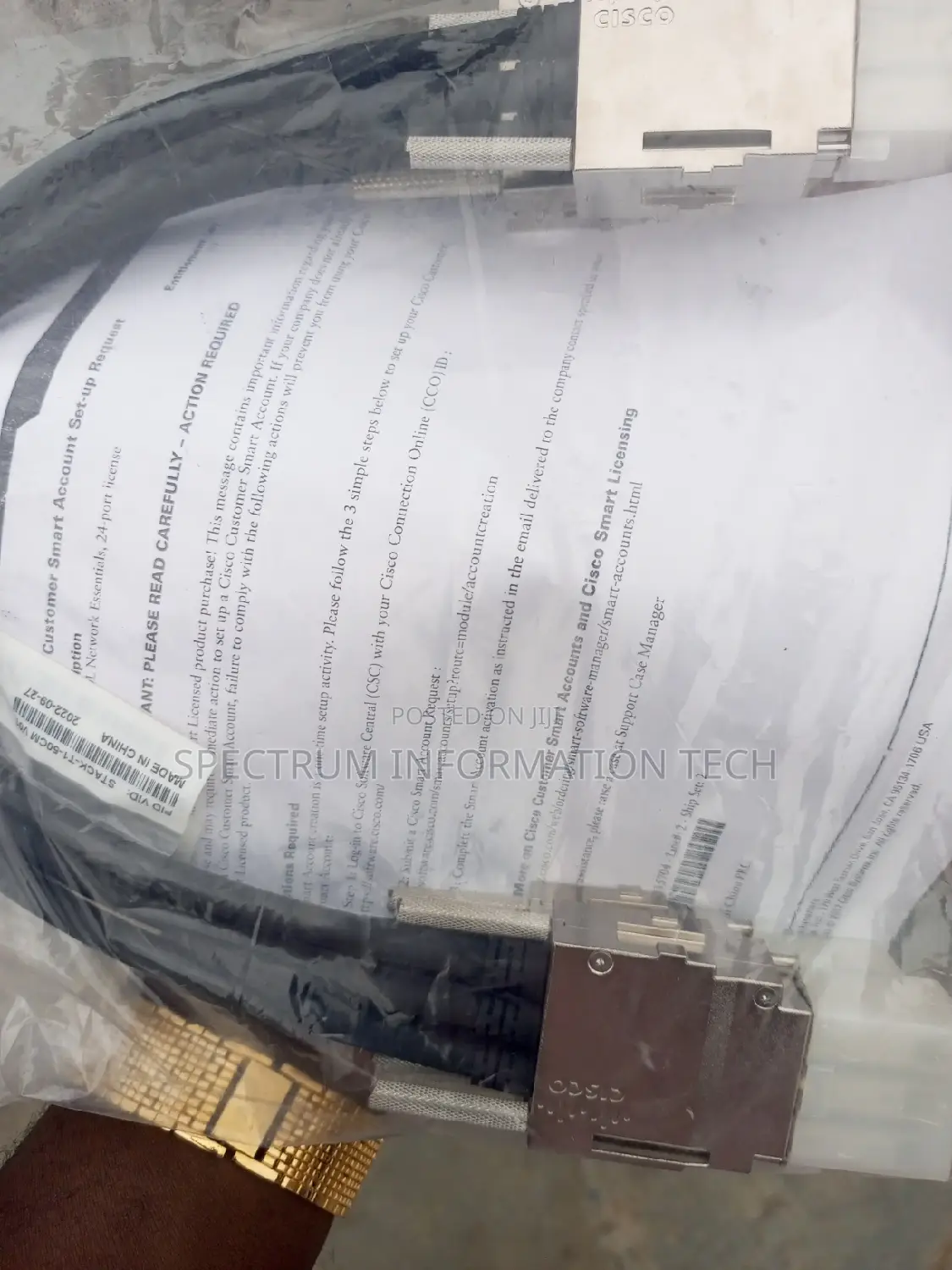 C9300 Stack-t1-50cm Cable