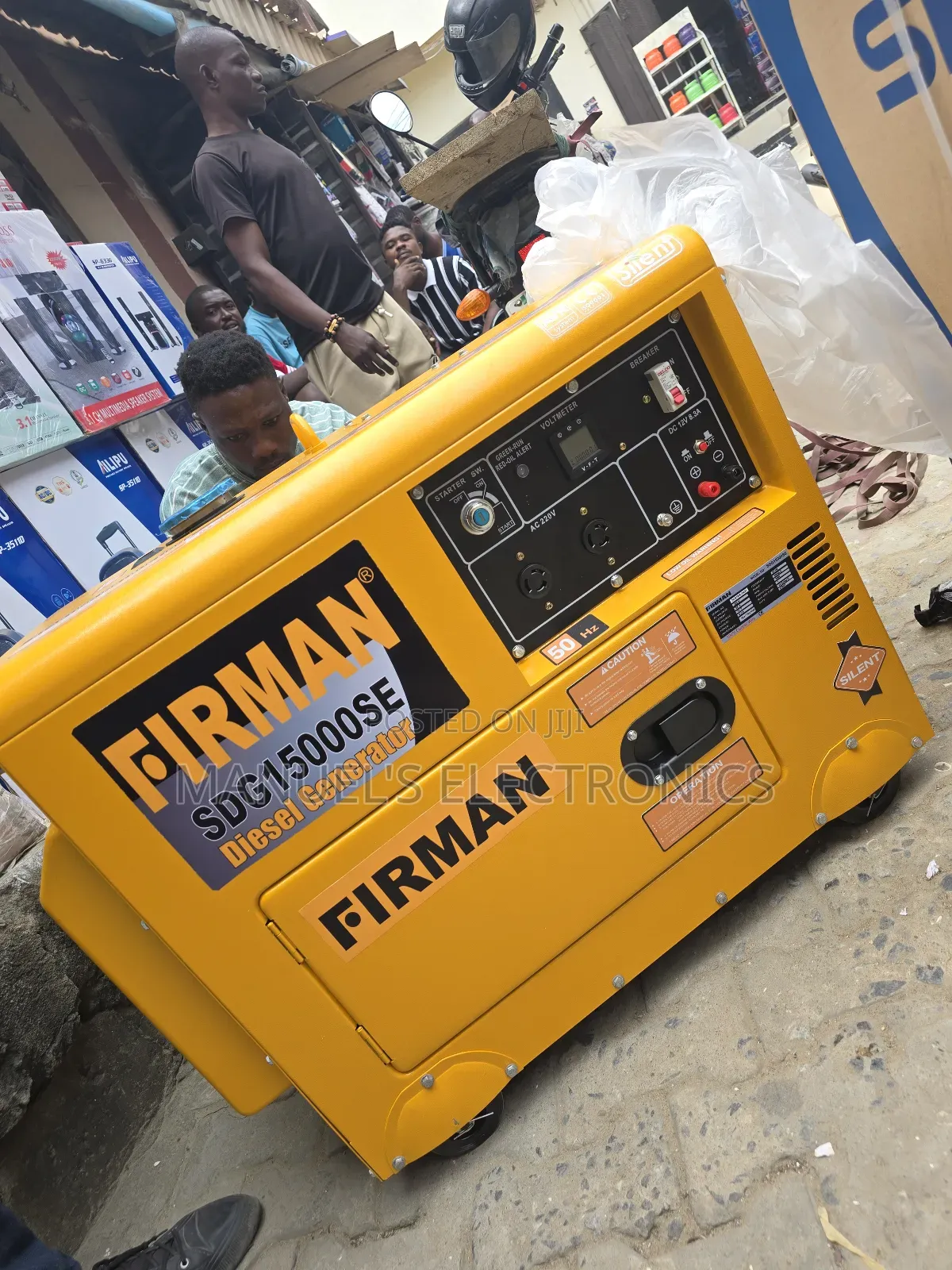 12kva Firman Diesel Soundproof Gen 100% Copper Coil