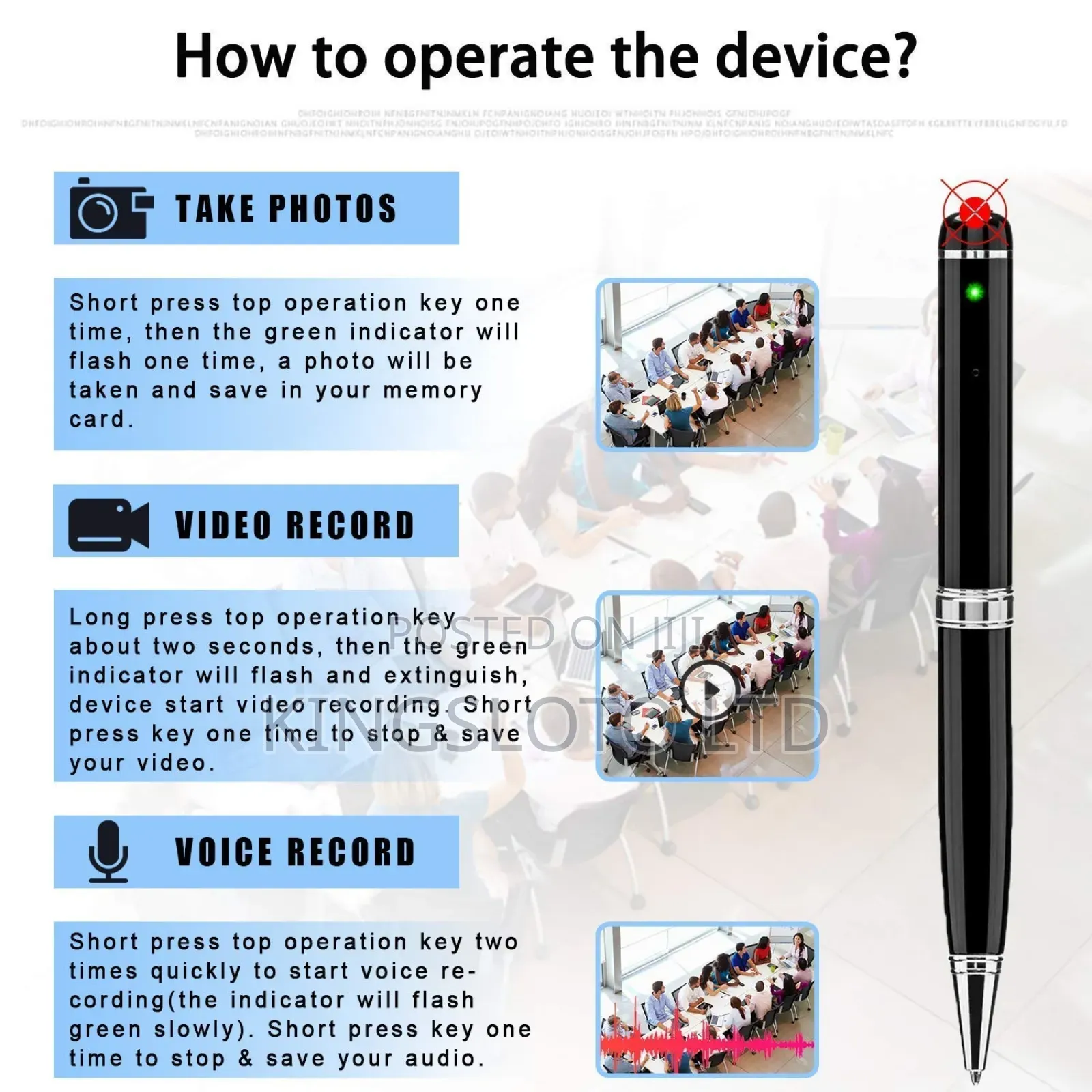 Spy Pen Camera
