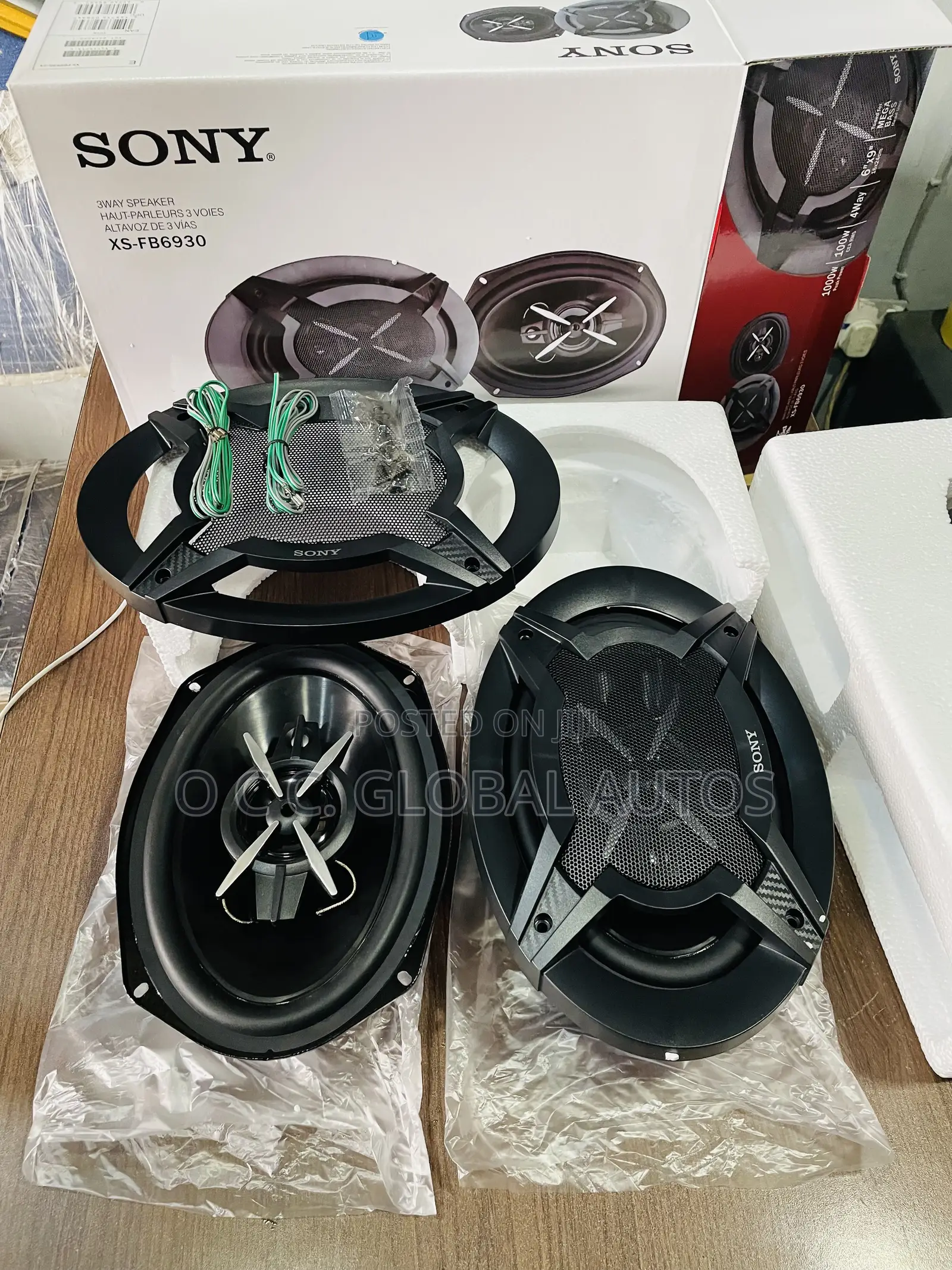 Sony Booth Speaker 1000w 6*9 For All Honda
