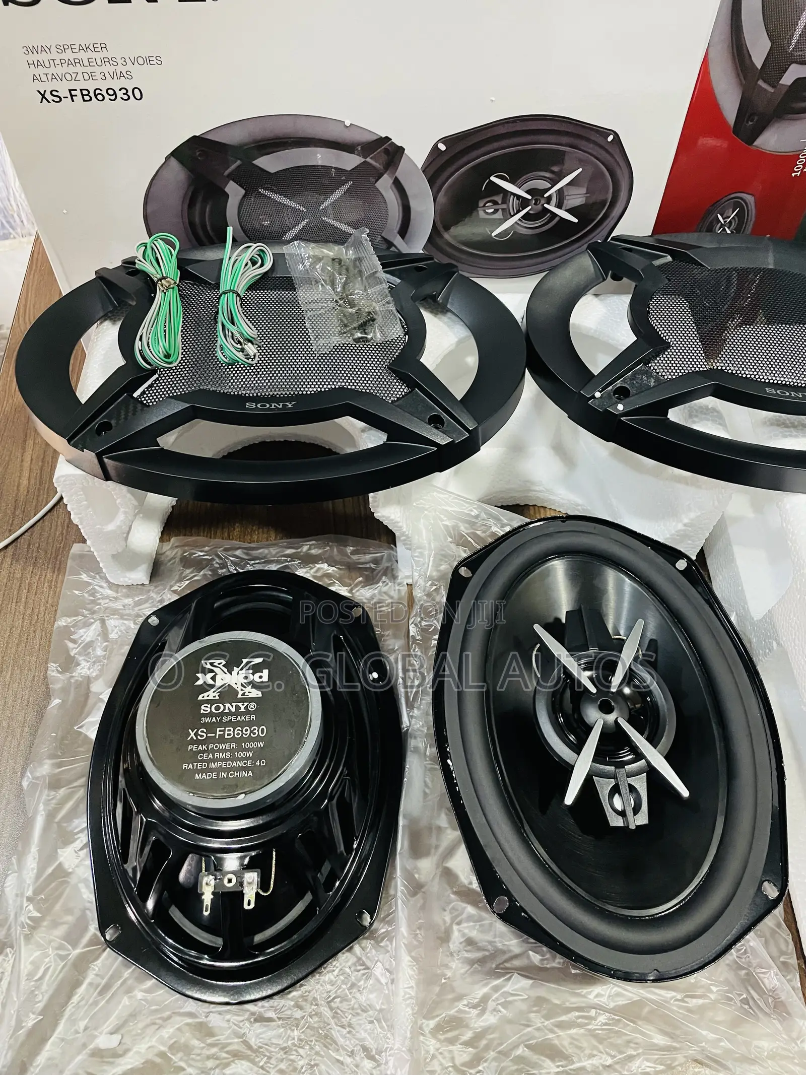 Sony Booth Speaker 1000w 6*9 For All Honda