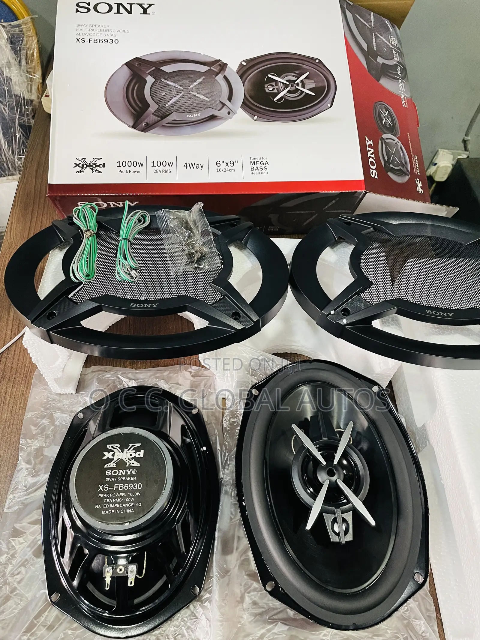 Original Sony Speakers Door Or Booth For Camrys
