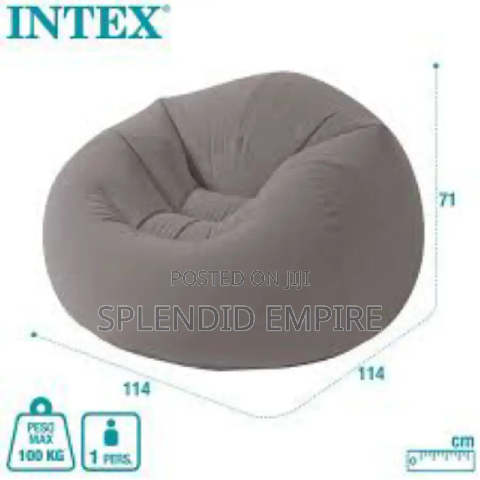 Intex Beanless Bag Lounge Chair